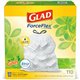 Glad ForceFlex Tall Kitchen Drawstring Trash Bags - Gain Original with Febreze Freshness - 13 gal Capacity - 25.38 ft Width x 33