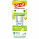 Glad Small Kitchen Drawstring Trash Bags - Febreze Sweet Citron & Lime - 4 gal Capacity - Drawstring Closure - Green - 34/Box - 