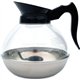 Coffee Pro Unbreakable 12-cup Decanter - Polycarbonate, Stainless Steel, Phenolic Plastic Body - 1 Each