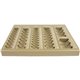 ControlTek 6-Denomination Self Counting Loose Coin Tray - 1 x Coin Tray6 Coin Compartment(s) - Tan - Plastic