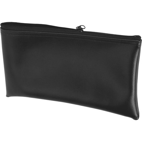 ControlTek Carrying Case Paper, Check, Check, Brochure, Coupon - Black - Tear Resistant, Drop Resistant, Spill Resistant - Vinyl