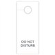 RDI Do-Not-Disturb Hang Sign - 100 / Carton - Do Not Disturb Print/Message - 3" Width x 8" Height - Rectangular Shape - Hanging 
