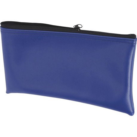 ControlTek Carrying Case Paper, Check, Check, Brochure, Coupon - Blue - Tear Resistant, Drop Resistant, Spill Resistant - Vinyl 