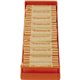 ControlTek Coin Trays for Quarters - Stackable - 1 x Coin Tray10 Coin Compartment(s) - Orange - Plastic