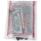 ControlTek PermaLOK Bundle Bags - 5.75" Width x 8.75" Length - Clear - 1000/Carton - Cash