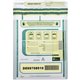 ControlTek SafeLOK Tamper-Evident Deposit Bags - 9" Width x 12" Length - Seal Closure - Clear - 100/Pack - Deposit, Cash, Note, 