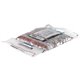 ControlTek CoinLOK Plastic Coin Bags - 14.50" Width x 25" Length - Clear - Plastic - 100/Carton - Coin