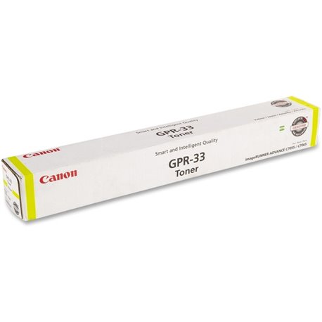 Canon GPR-33 Original Toner Cartridge - Laser - 52000 Pages - Yellow - 1 Each