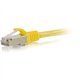 C2G 15ft Cat6 Snagless Shielded (STP) Network Patch Cable - Yellow - 15 ft Category 6 Network Cable for Network Device - First E
