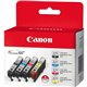 Canon CLI-221 Original Ink Cartridge - Inkjet - Assorted, Cyan, Magenta, Yellow - 4 / Pack