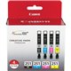 Canon CLI-251 Original Ink Cartridge - Inkjet - Black, Cyan, Magenta, Yellow - 4 / Pack