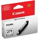 Canon CLI-271 Original Ink Cartridge - Inkjet - Standard Yield - Gray - 1 Each