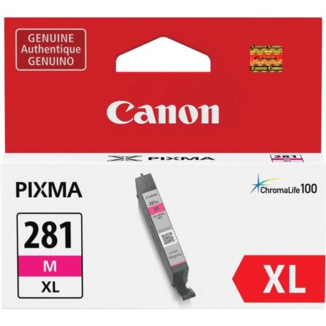 Canon CLI-281XL Original Inkjet Ink Cartridge - Magenta - 1 Each - Inkjet - 1 Each