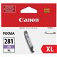 Canon CLI-281XL Original Inkjet Ink Cartridge - Blue - 1 Each - Inkjet - 1 Each