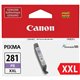 Canon CLI-281 XXL Original Inkjet Ink Cartridge - Blue - 1 Each - Inkjet - 1 Each