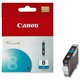 Canon CLI8 Original Ink Cartridge - Inkjet - Cyan - 1 Each