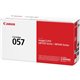 Canon 057 Original Standard Yield Laser Toner Cartridge - Black - 1 Each - 3100 Pages