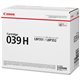 Canon 039H Original Toner Cartridge - Laser - High Yield - 25000 Pages - Black - 1 Each