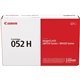 Canon 052H Original High Yield Laser Toner Cartridge - Black - 1 Each - 9200 Pages