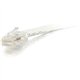 C2G 100ft Cat6 Ethernet Cable - Non-Booted Unshielded (UTP) - White - 100 ft Category 6 Network Cable for Network Device, Comput