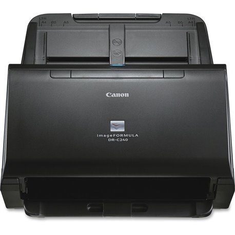 Canon imageFORMULA DR-C240 Sheetfed Scanner - 600 dpi Optical - 24-bit Color - 8-bit Grayscale - 45 ppm (Mono) - 30 ppm (Color) 