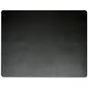 Artistic Eco-Black Antimicrobial Desk Pad - Rectangular - 19" Width x 24" Depth - Black