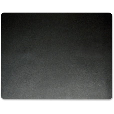 Artistic Eco-Black Antimicrobial Desk Pad - Rectangular - 19" Width x 24" Depth - Black