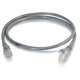 C2G 1 ft Cat6 Snagless UTP Unshielded Network Patch Cable (TAA) - Gray - 1 ft Category 6 Network Cable for Network Device - Firs