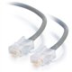 C2G 100ft Cat5e Non-Booted Unshielded (UTP) Network Patch Cable (Plenum Rated) - Gray - Category 5e for Network Device - RJ-45 M