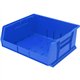 Akro-Mils AkroBin - 7" Height x 16.5" Width x 14.8" Depth - Unbreakable, Water Proof, Stackable, Corrosion Proof - Blue - Polyme