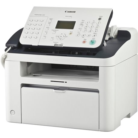 Canon FAXPHONE L100 Laser Multifunction Printer - Monochrome - White - Copier/Fax/Printer/Telephone - 19 ppm Mono Print - 1200 x