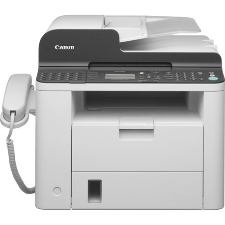 Canon FAXPHONE L190 Laser Multifunction Printer - Monochrome - White - Copier/Fax/Printer - 26 ppm Mono Print - 1200 x 600 dpi P