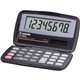 Canon LS555H Wallet Calculator - Hard Shell Cover, Auto Power Off - 8 Digits - LCD - Battery/Solar Powered - 4.3" x 2.9" x 0.6" 