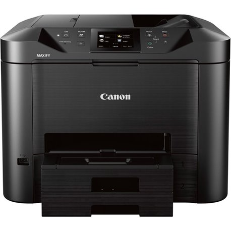 Canon MAXIFY MB5420 Wireless Inkjet Multifunction Printer - Color - Black - Copier/Fax/Printer/Scanner - 600 x 1200 dpi Print - 