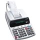 Canon MP25DV-3 Printing Calculator - Dual Color Print - Clock, Calendar, Durable, Sign Change, Built-in Memory - 12 Digits - Sil