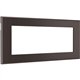 Wiremold Radiant Furniture Power Center Bezel, Brown - Brown - 1 Pack