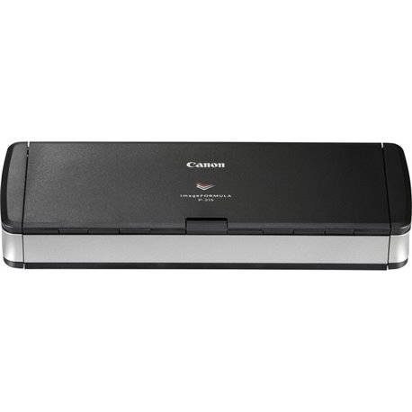 Canon imageFORMULA P-215II Sheetfed Scanner - 600 dpi Optical - 24-bit Color - 8-bit Grayscale - 15 ppm (Mono) - 10 ppm (Color) 