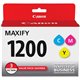 Canon PGI-1200 CMY Original Ink Cartridge - Inkjet - 700 Pages (Per Cartridge) - Cyan, Magenta, Yellow - 3 / Pack