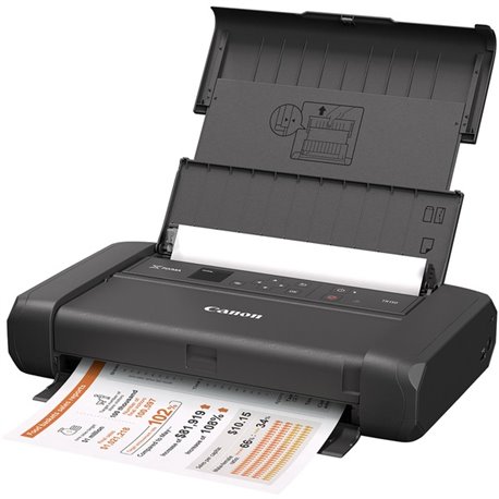 Canon PIXMA TR150 Portable Inkjet Printer - Color - 4800 x 1200 dpi Print - 50 Sheets Input - Wireless LAN - Wireless PictBridge