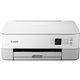 Canon TS6420AWH Wireless Inkjet Multifunction Printer - Color - White - Copier/Printer/Scanner - 4800 x 1200 dpi Print - Automat