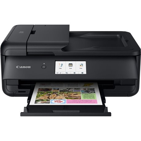 Canon PIXMA TS9520BK Wireless Inkjet Multifunction Printer - Color - Black - Copier/Printer/Scanner - 4800 x 1200 dpi Print - Au