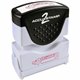 Cosco Accustamp 2 Shutter Stamp - Message Stamp - "POSTED" - 1.63" Impression Width x 0.50" Impression Length - 20000 Impression