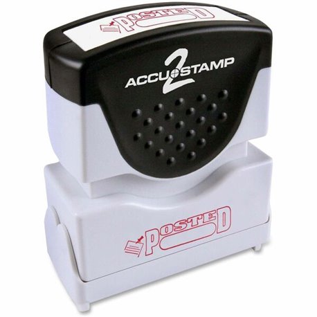 Cosco Accustamp 2 Shutter Stamp - Message Stamp - "POSTED" - 1.63" Impression Width x 0.50" Impression Length - 20000 Impression