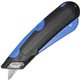 Garvey Cosco EasyCut Self-retracting Blade Carton Cutter - Self-retractable, Locking Blade - Stainless Steel, Plastic - Blue, Bl