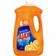 AJAX Triple Action Dish Soap - 90 fl oz (2.8 quart) - Orange Scent - 1 Each - Pleasant Scent, Phosphate-free, Kosher-free - Oran