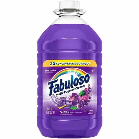 Fabuloso Multi-Purpose Cleaner - For Multipurpose - 169 fl oz (5.3 quart) - Lavender ScentBottle - 1 Each - Residue-free, pH Neu