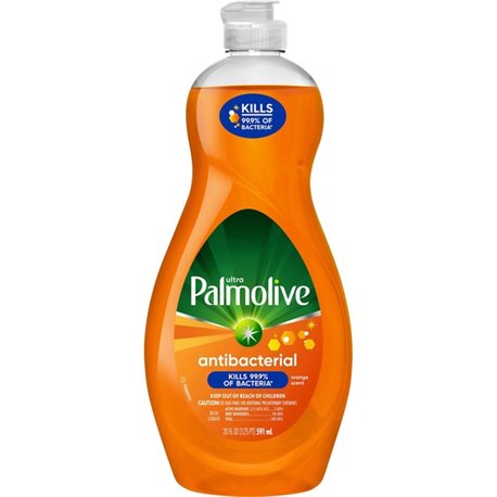 Palmolive Antibacterial Ultra Dish Soap - Concentrate - 20 fl oz (0.6 quart) - 1 Each - Antibacterial, Phosphate-free, Kosher, R