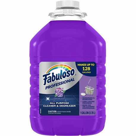 Fabuloso All-Purpose Cleaner - 128 fl oz (4 quart) - Lavender, Fresh ScentBottle - 1 Each - Long Lasting, pH Neutral, Rinse-free