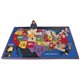 Carpets for Kids Discover America U.S. Map Area Rug - Kids - 69.96" Length x 99.96" Width - Rectangle - USA Map