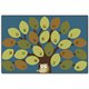 Carpets for Kids Owl-phabet Tree Woodland Rug - 72" Length x 48" Width - Rectangle - Woodland, Alphabet